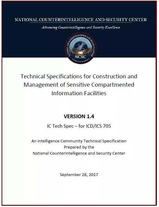 《IC Tech Spec——敏感隔离信息设施建造与管理技术规范》